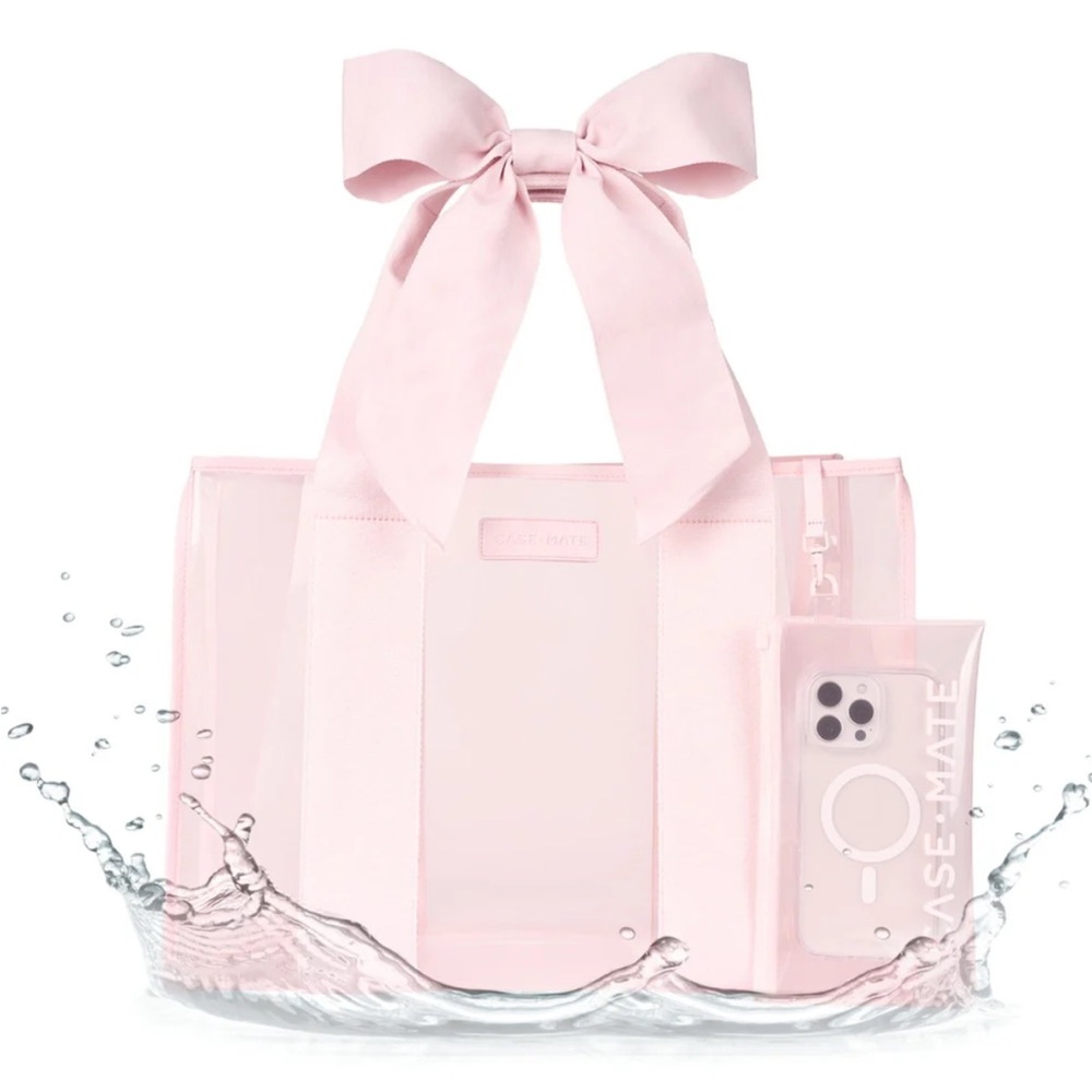 Case-Mate Light Pink Women's Tote with Bow